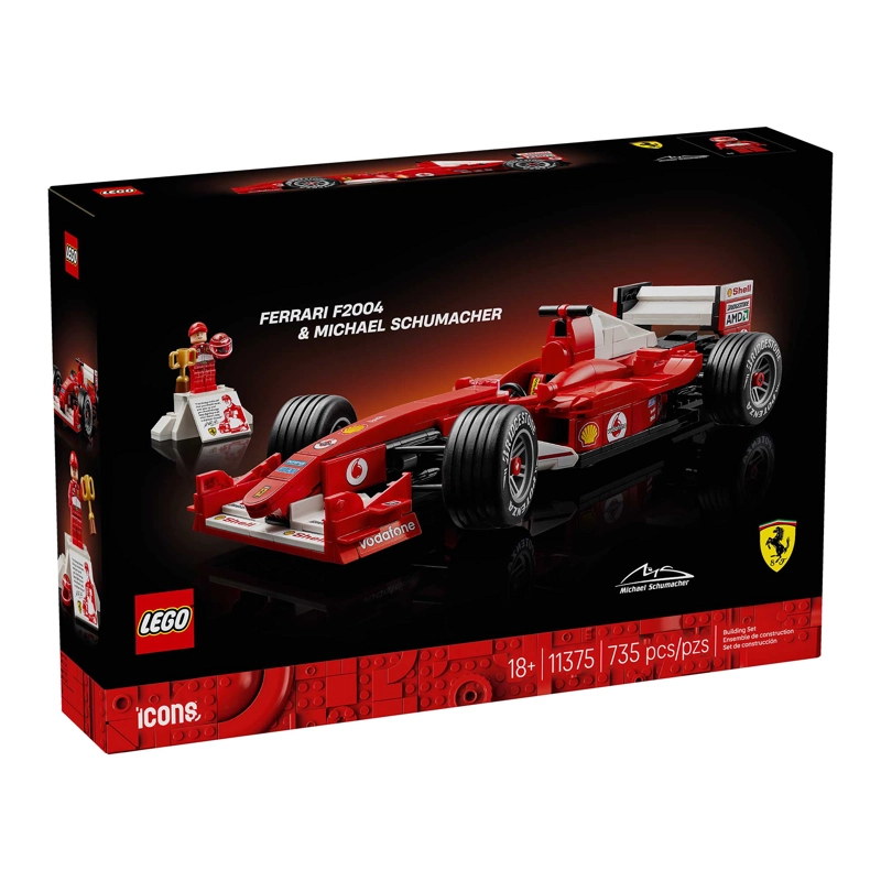 LEGO 11375 FERRARI F2004 & MICHAEL SCHUMACHER - 6