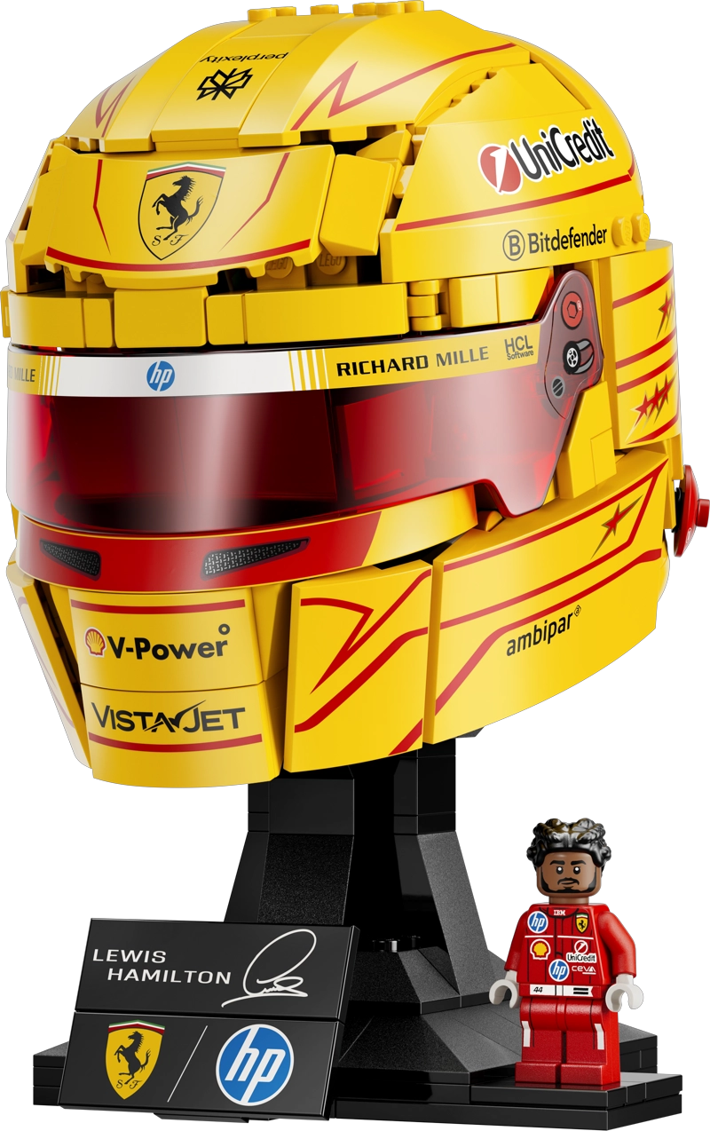 LEGO 43022 SCUDERIA FERRARI HP: CASCO DE LEWIS HAMILTON - 3