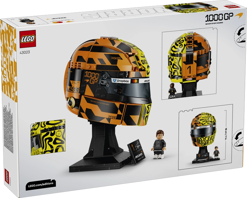 LEGO 43023 MCLAREN MASTERCARD F1 TEAM LANDO NORRIS HELMET - 3