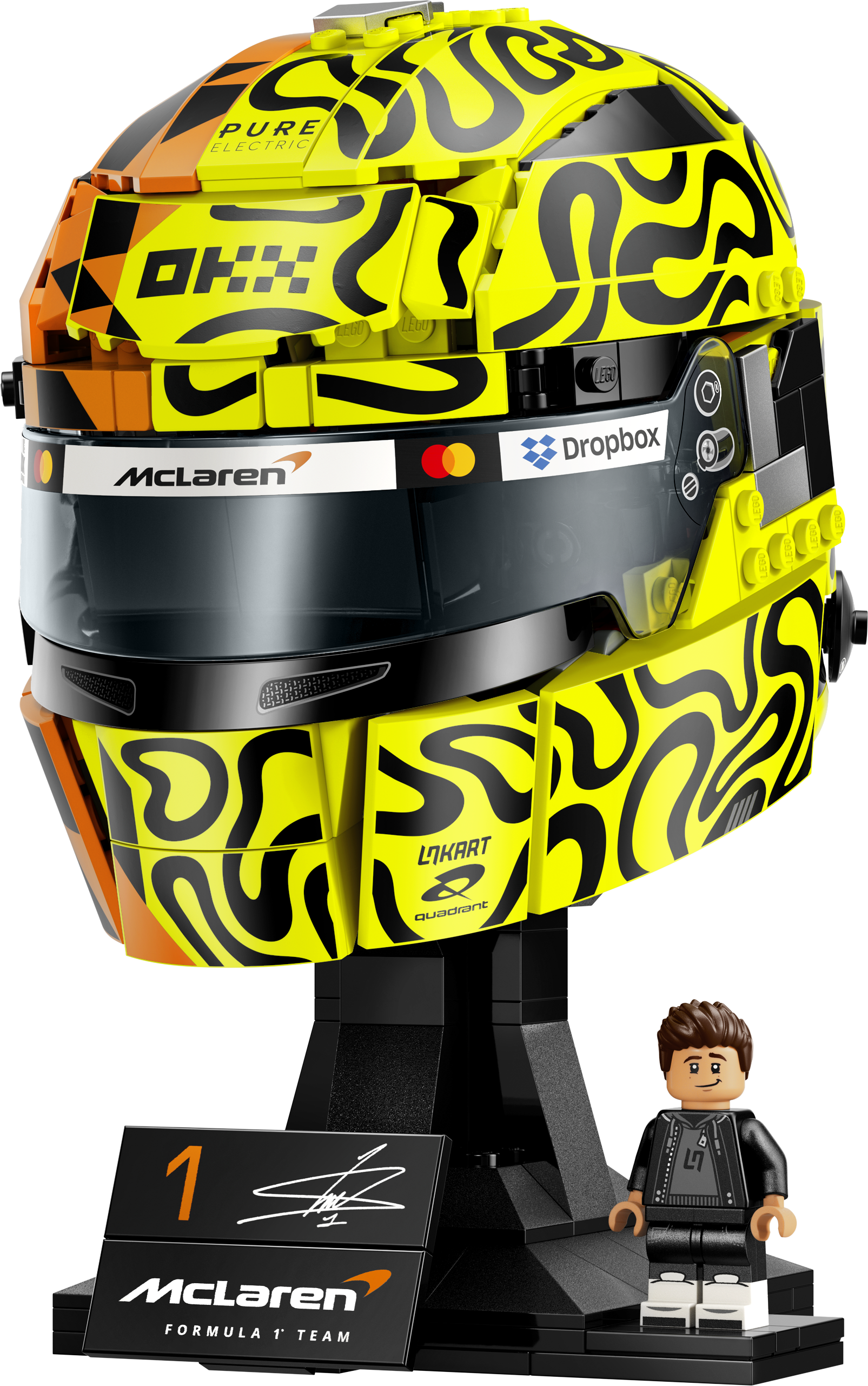 LEGO 43023 MCLAREN MASTERCARD F1 TEAM LANDO NORRIS HELMET - 4