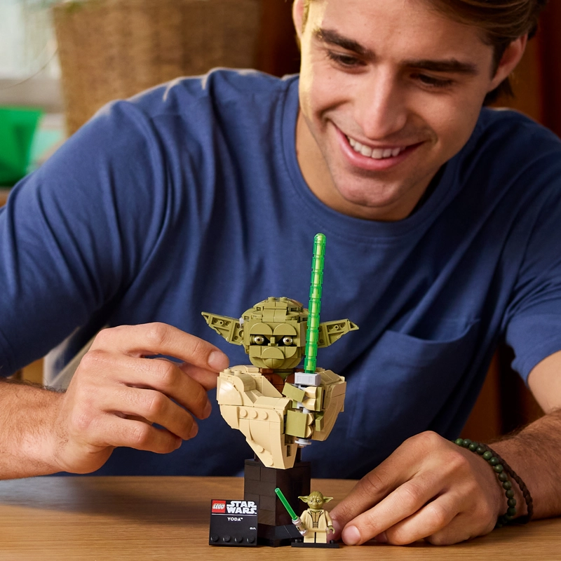 LEGO 75438 BUSTO DE YODA STAR WARS - 6