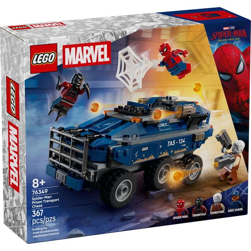 LEGO SPIDER-MAN: PERSECUCION DEL TRANSPORTE DE PRISIONEROS - 1