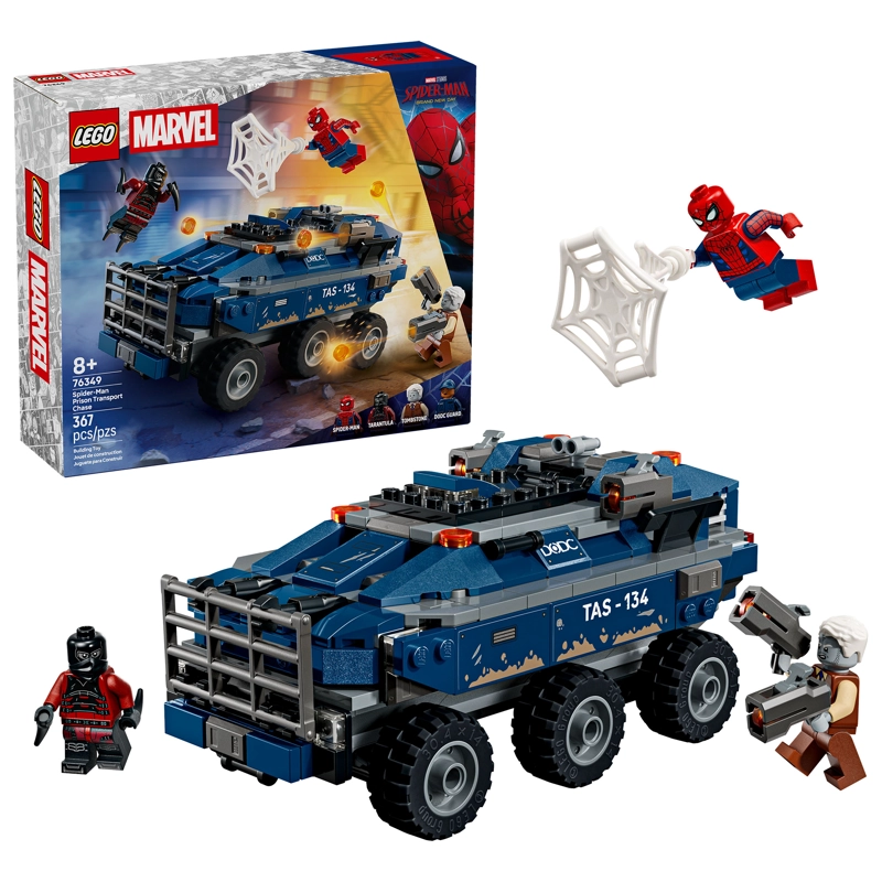 LEGO SPIDER-MAN: PERSECUCION DEL TRANSPORTE DE PRISIONEROS - 2