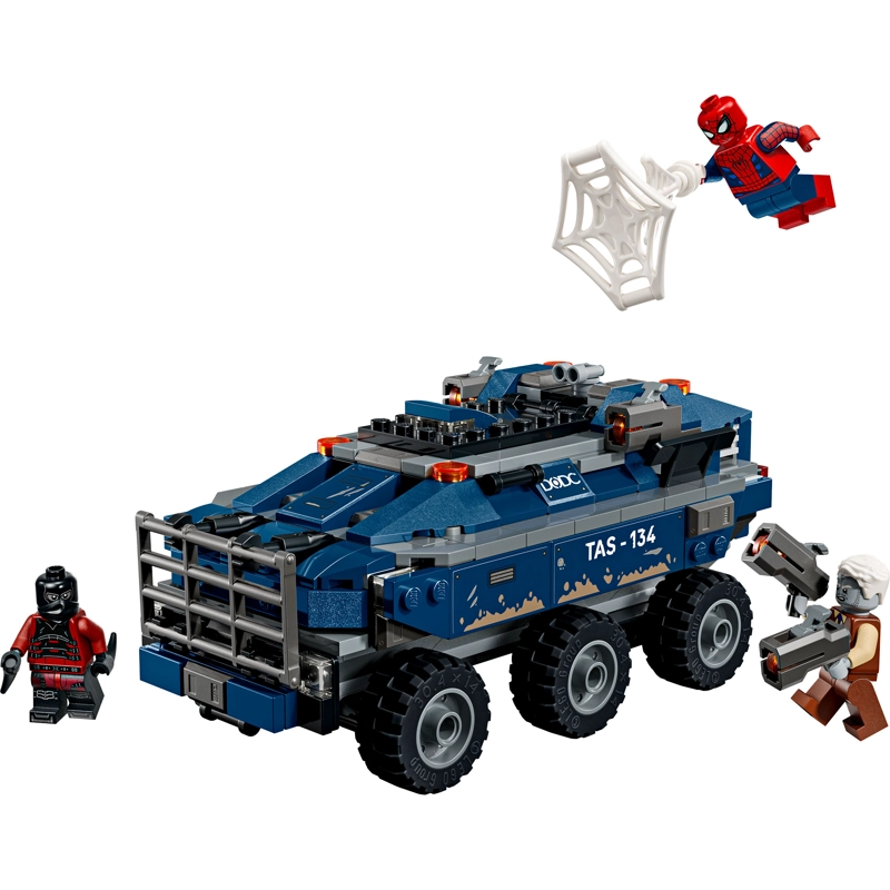 LEGO SPIDER-MAN: PERSECUCION DEL TRANSPORTE DE PRISIONEROS - 3