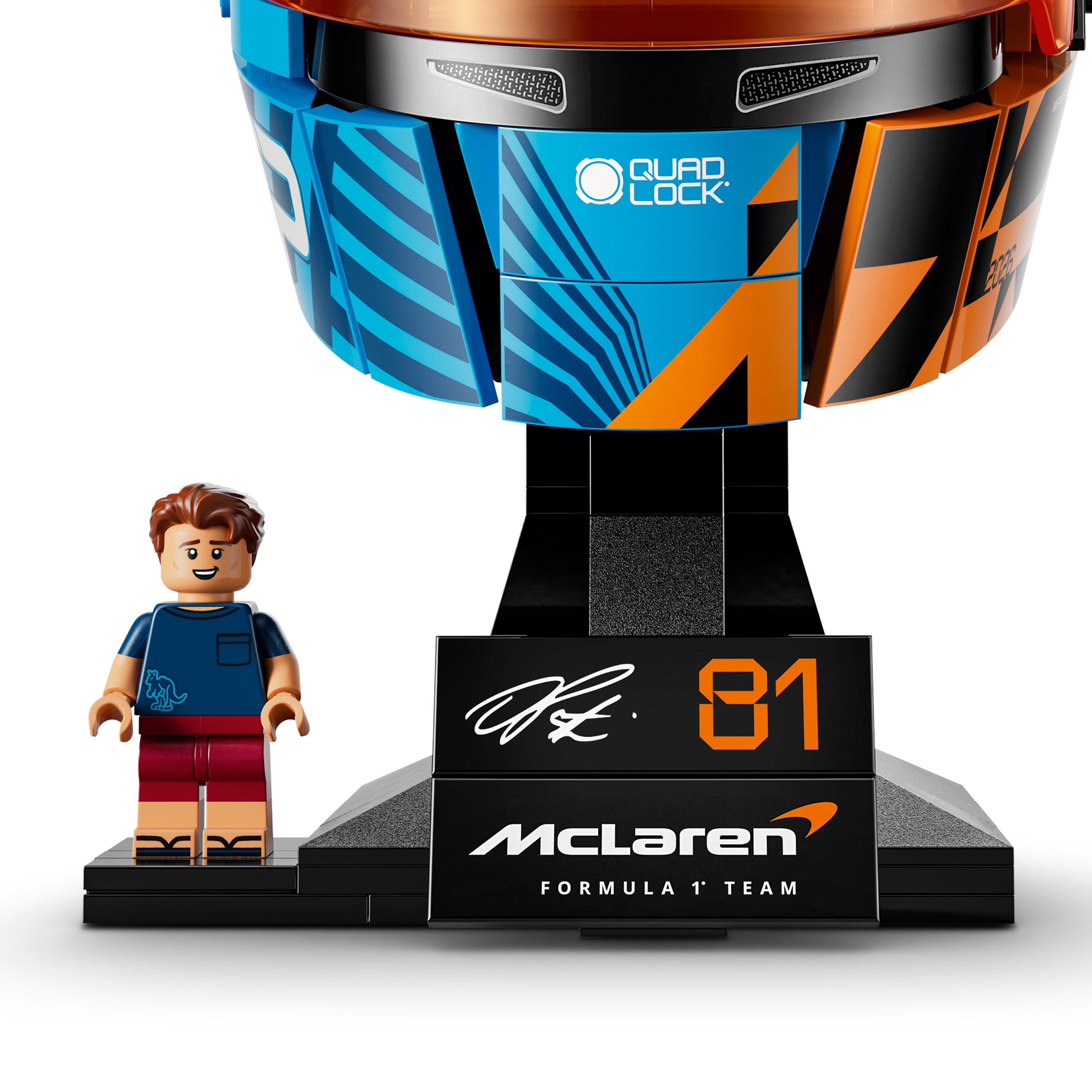LEGO 43017 MCLAREN MASTERCARD F1 TEAM OSCAR PIASTRI HELMET - 3