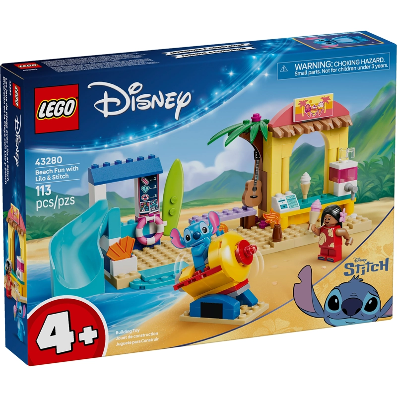 LEGO 43280 DIVERSION EN LA PLAYA CON LILO Y STITCH - 1