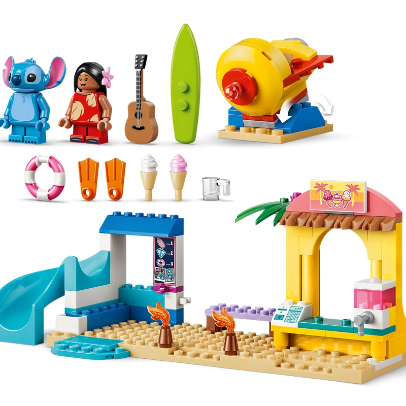 LEGO 43280 DIVERSION EN LA PLAYA CON LILO Y STITCH - 5