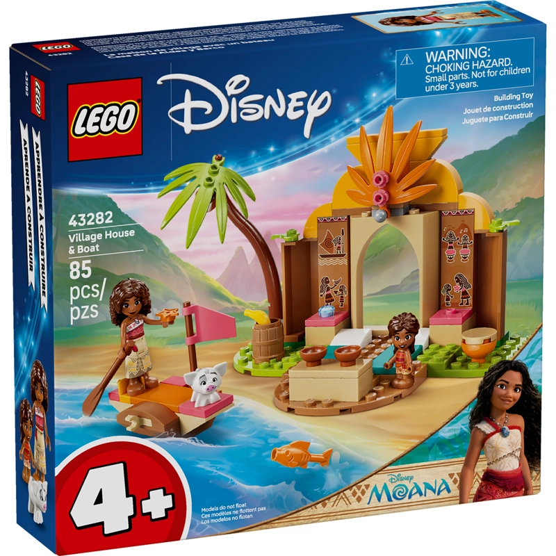 LEGO 43282 CASA DE LA ALDEA Y BARCO - 1