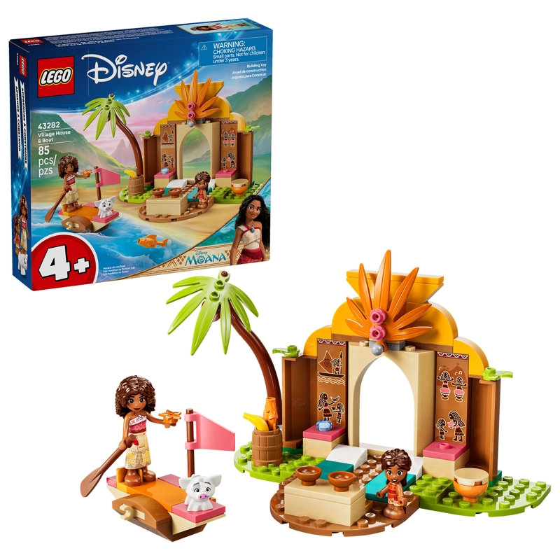 LEGO 43282 CASA DE LA ALDEA Y BARCO - 2