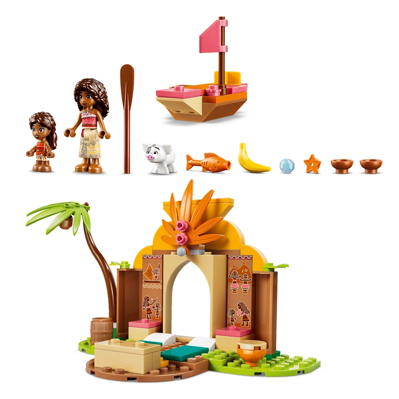 LEGO 43282 CASA DE LA ALDEA Y BARCO - 5