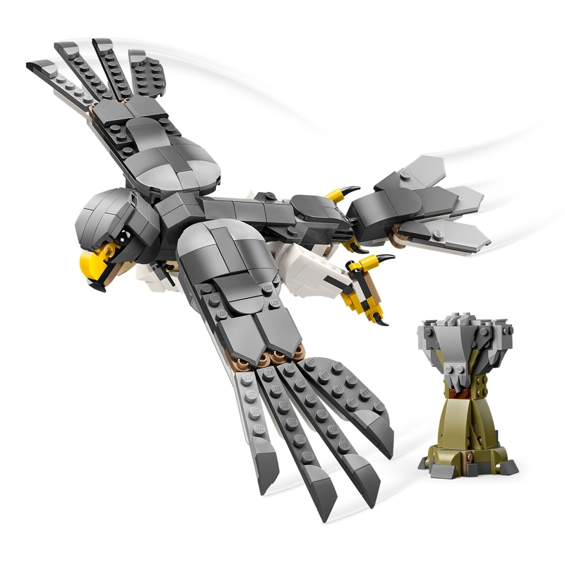 LEGO 31393 ANIMALES DEL BOSQUE: LOBO GRIS - 4
