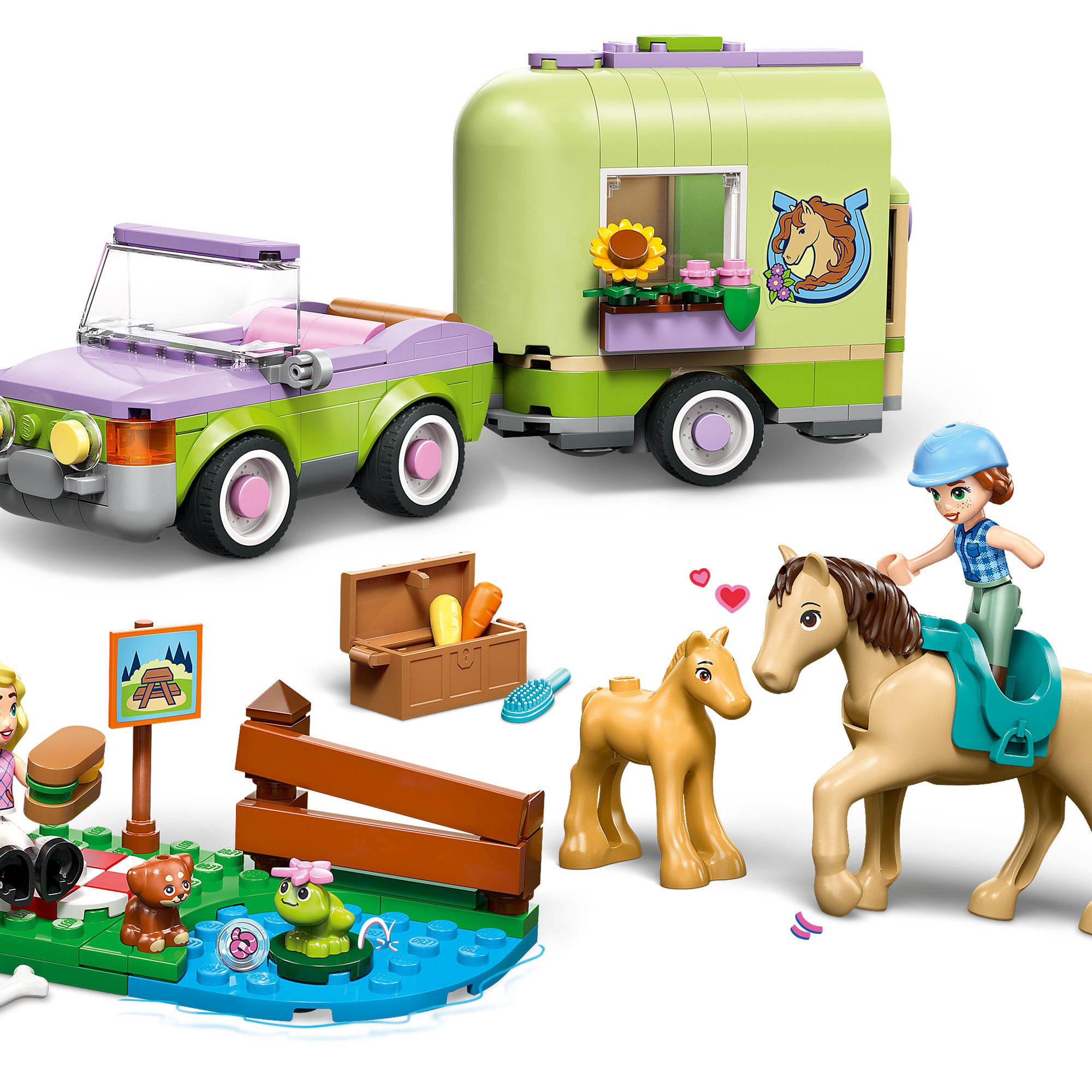LEGO 42695 REMOLQUE PARA CABALLO Y POTRILLO - 5