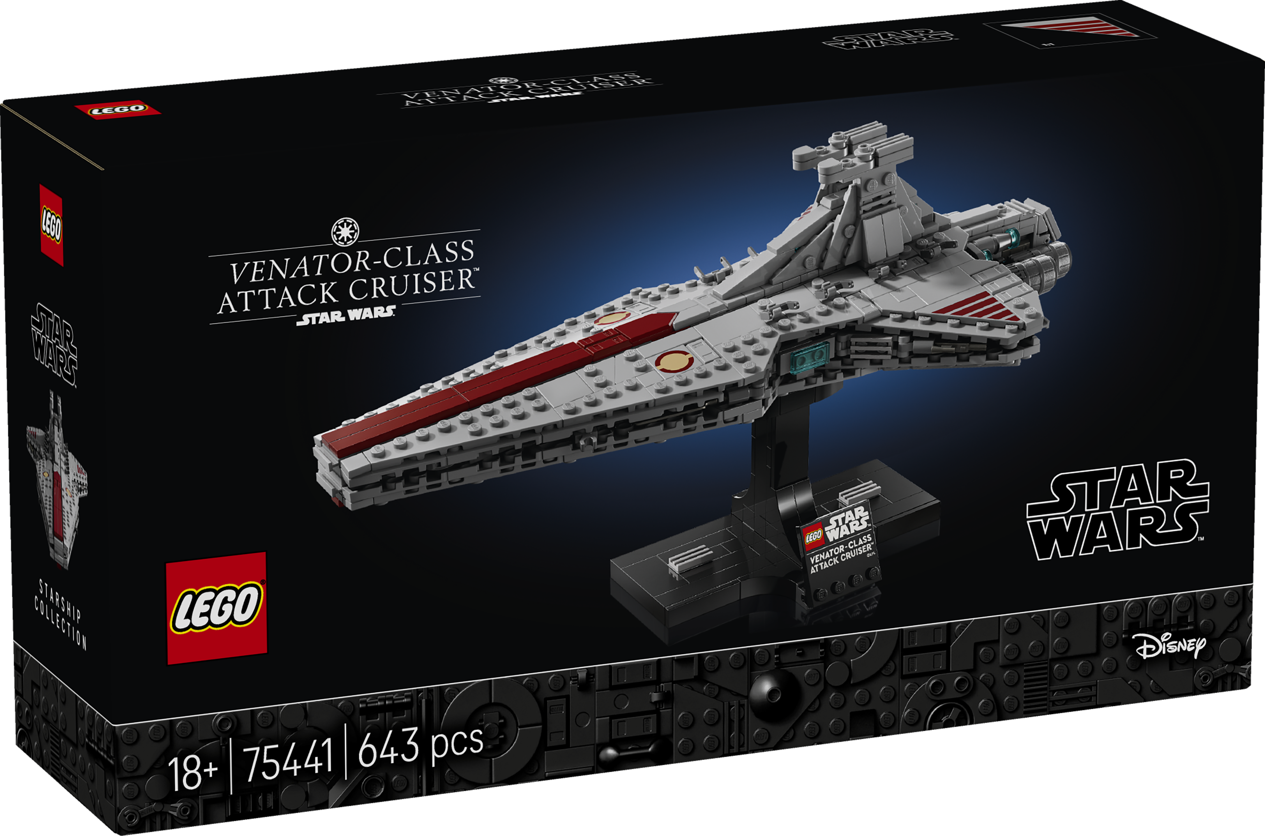 LEGO 75441 CRUCERO DE ATAQUE CLASE VENATOR STAR WARS - 1