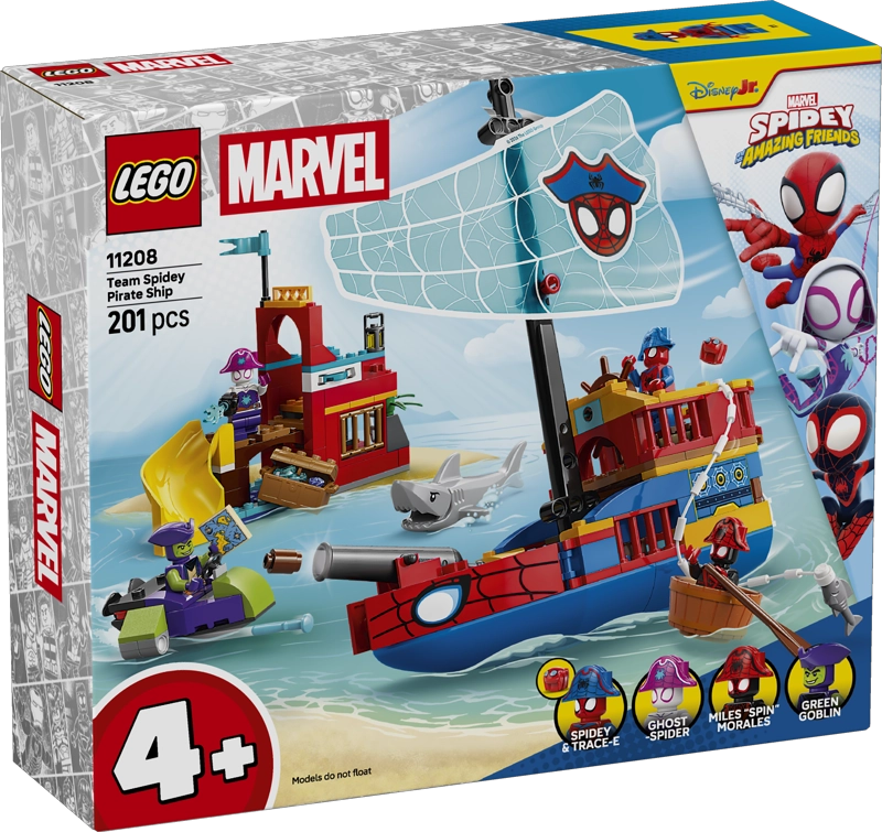 LEGO 11208 BARCO PIRATA DEL EQUIPO SPIDEY - 2