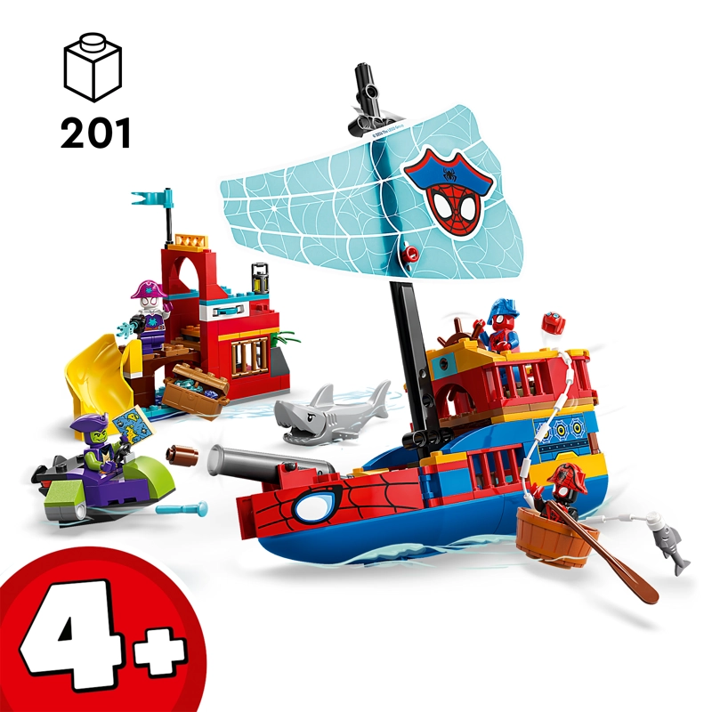 LEGO 11208 BARCO PIRATA DEL EQUIPO SPIDEY - 5