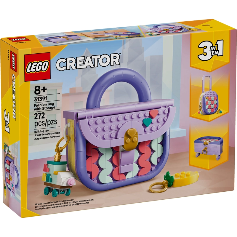 LEGO 31391 BOLSA DE DISEÑO ARTISTICO CON COMPARTIMIENTO - 1