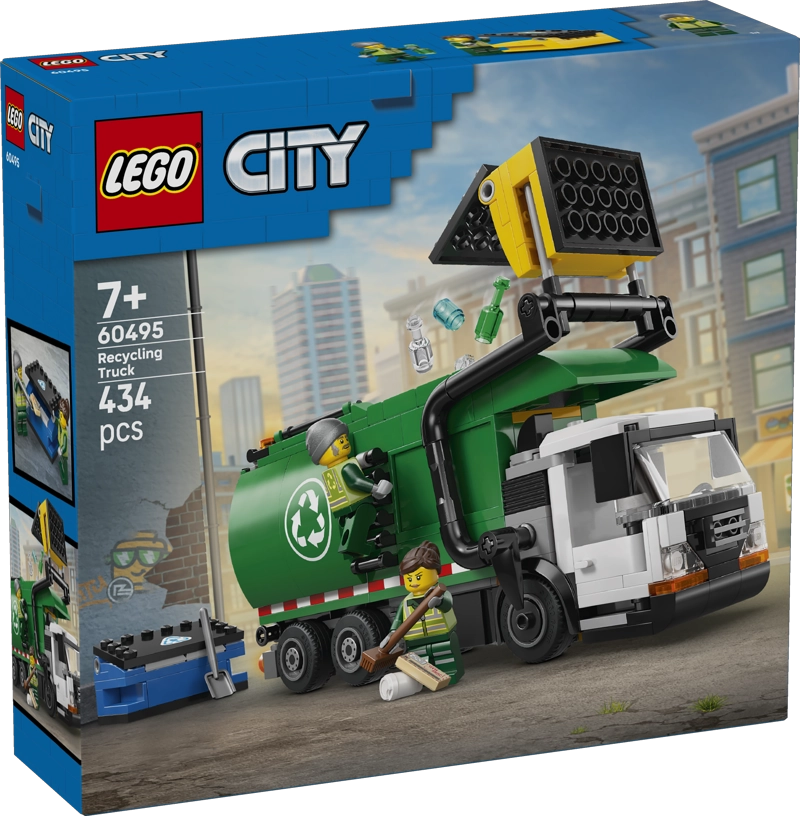 LEGO 60495 CAMION DE RECICLAJE CITY - 1