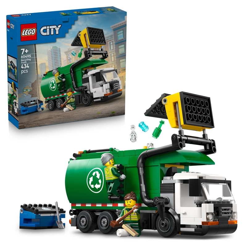 LEGO 60495 CAMION DE RECICLAJE CITY - 2