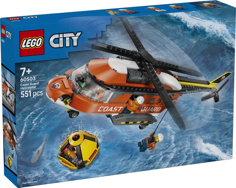 LEGO 60503 HELICOPTERO DE GUARDACOSTAS CITY - 1