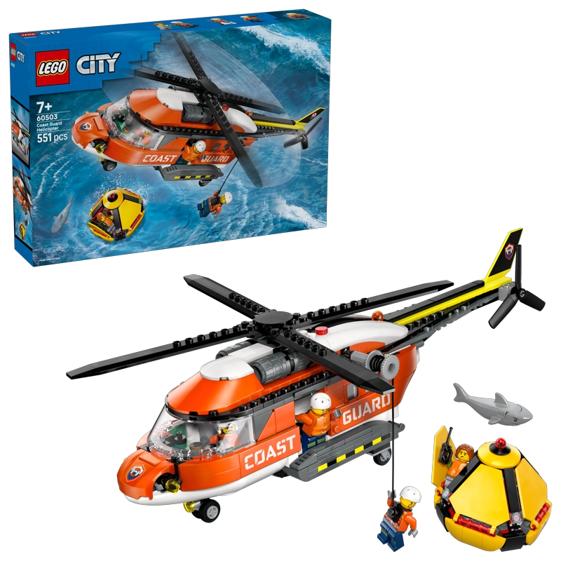 LEGO 60503 HELICOPTERO DE GUARDACOSTAS CITY - 2