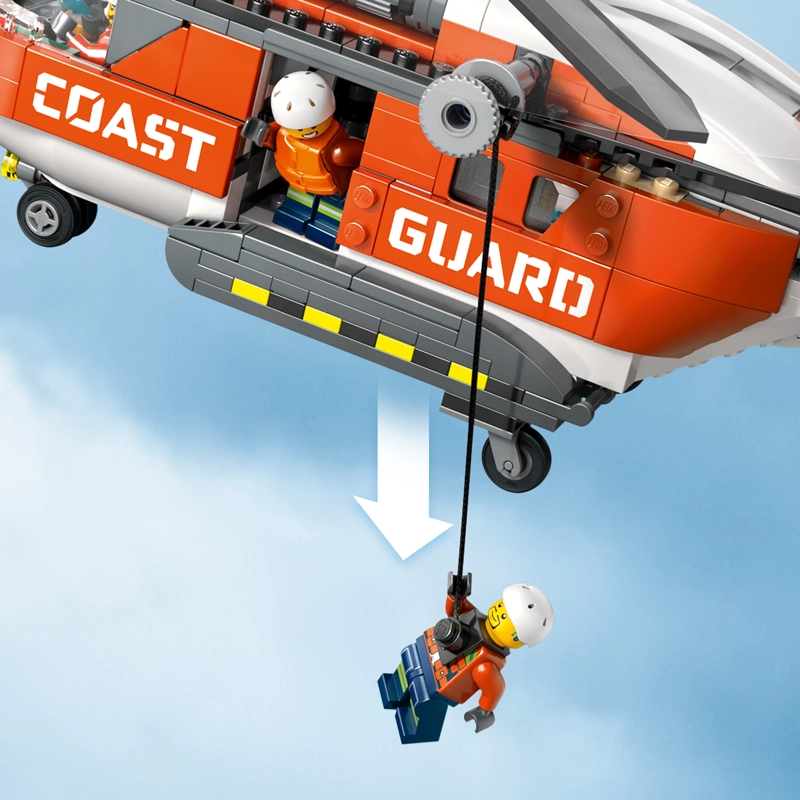 LEGO 60503 HELICOPTERO DE GUARDACOSTAS CITY - 3
