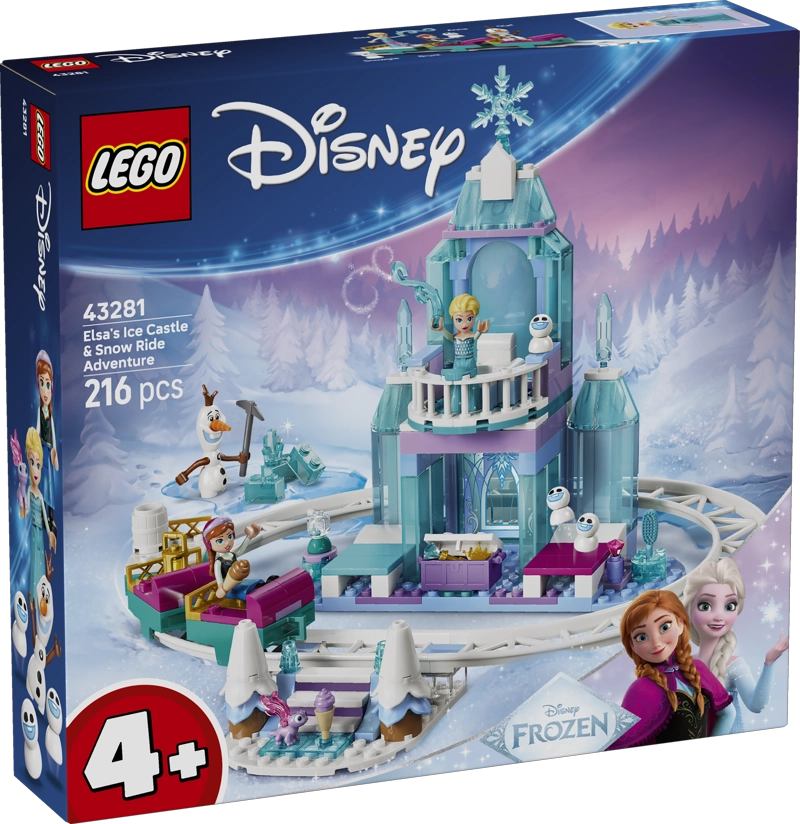 LEGO 43281 CASTILLO DE HIELO DE ELSA Y AVENTURA EN LA NIEVE - 1