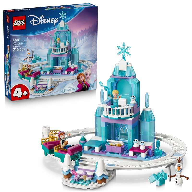 LEGO 43281 CASTILLO DE HIELO DE ELSA Y AVENTURA EN LA NIEVE - 2