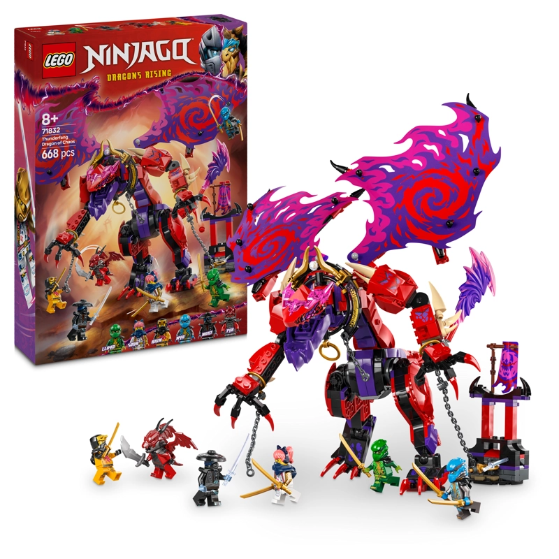 LEGO 71832 DRAGON DEL CAOS: COLMILLO TRONADOR NINJAGO - 2