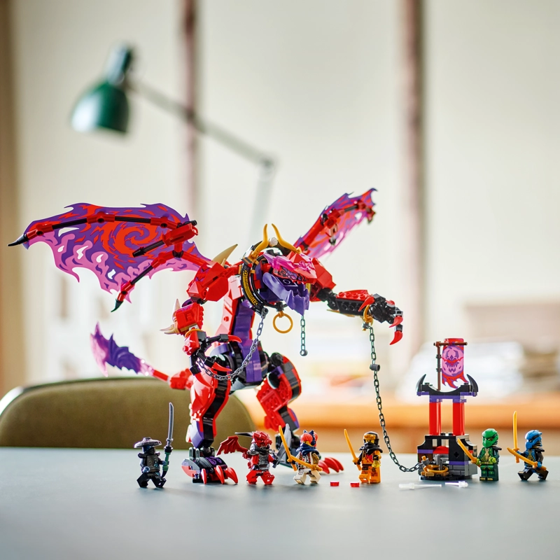LEGO 71832 DRAGON DEL CAOS: COLMILLO TRONADOR NINJAGO - 3