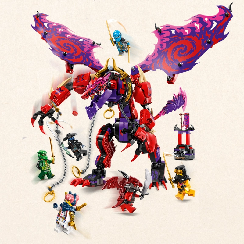 LEGO 71832 DRAGON DEL CAOS: COLMILLO TRONADOR NINJAGO - 4