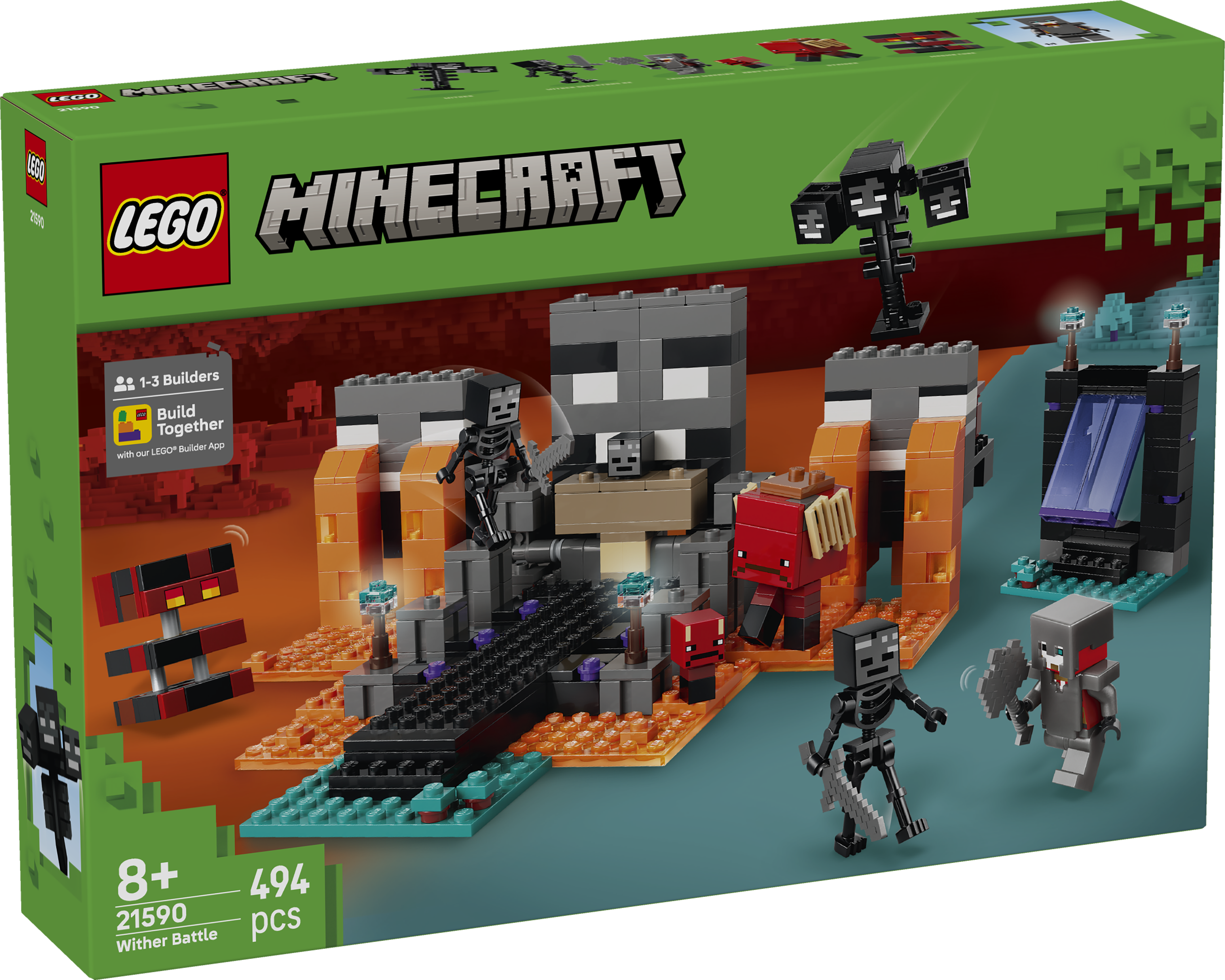 LEGO 21590 LA BATALLA CONTRA EL WITHER MINECRAFT - 1