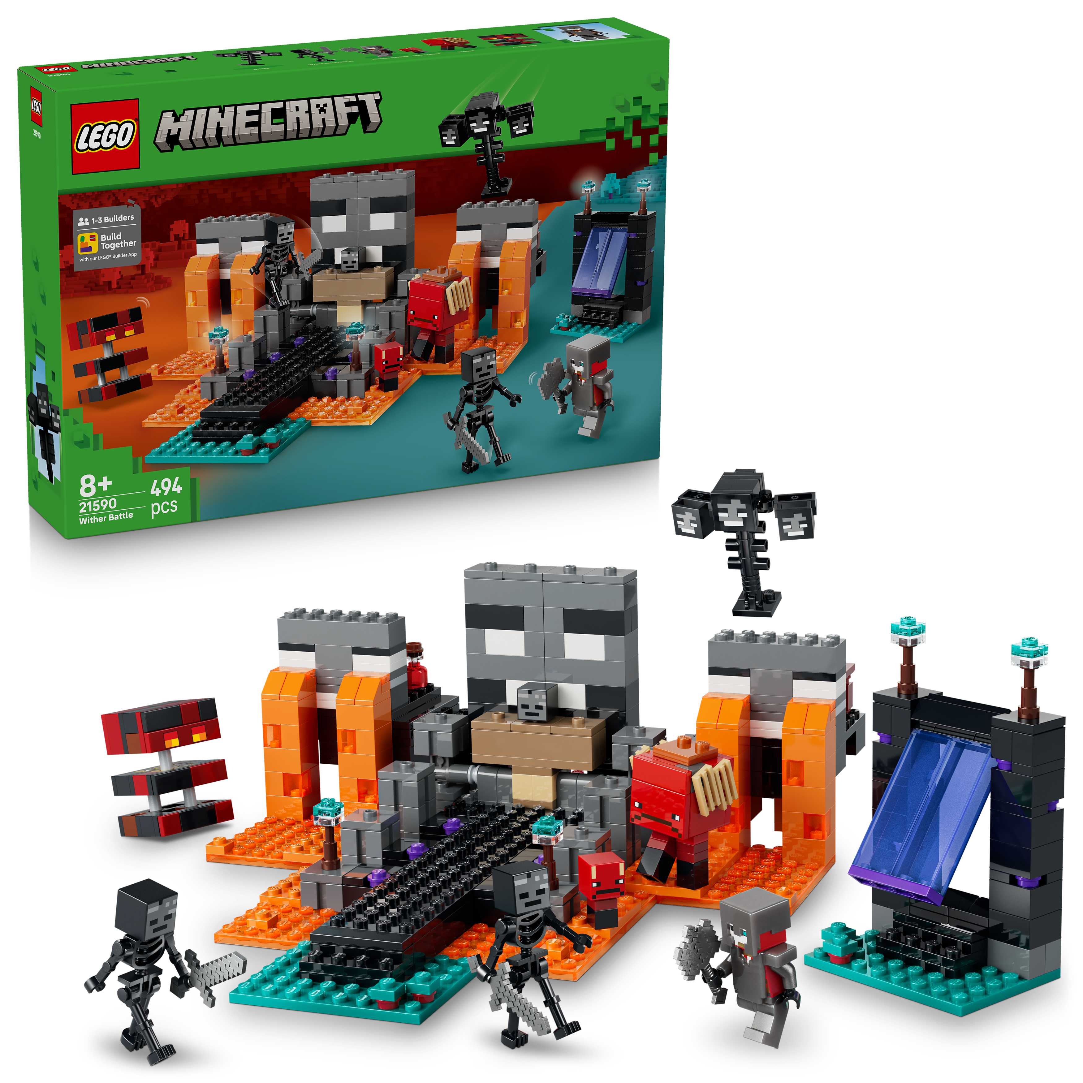 LEGO 21590 LA BATALLA CONTRA EL WITHER MINECRAFT - 2