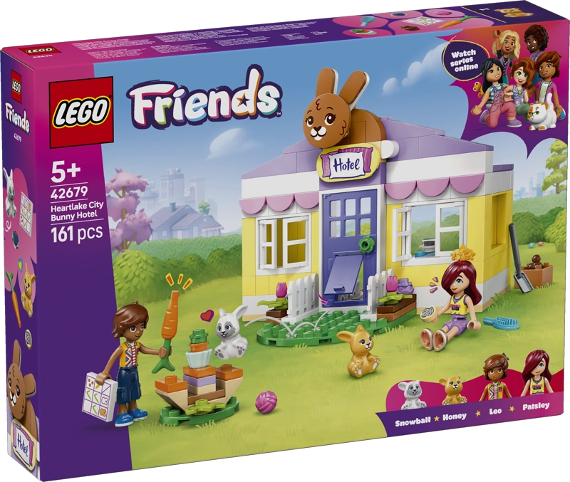 LEGO 42679 HOTEL DE CONEJITOS DE HEARTLAKE CITY FRIENDS - 1