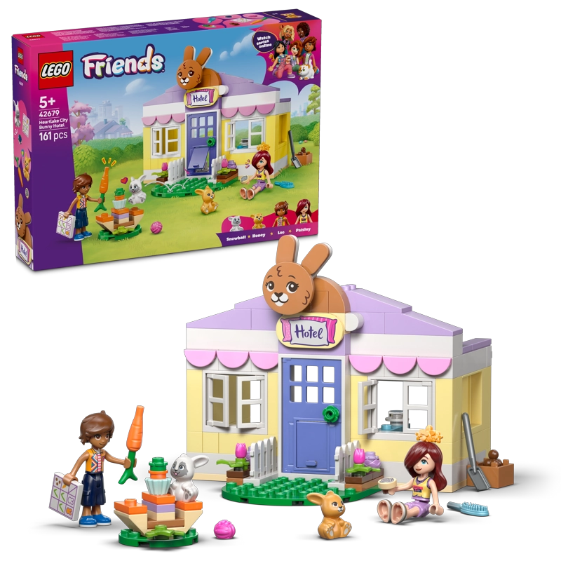 LEGO 42679 HOTEL DE CONEJITOS DE HEARTLAKE CITY FRIENDS - 2