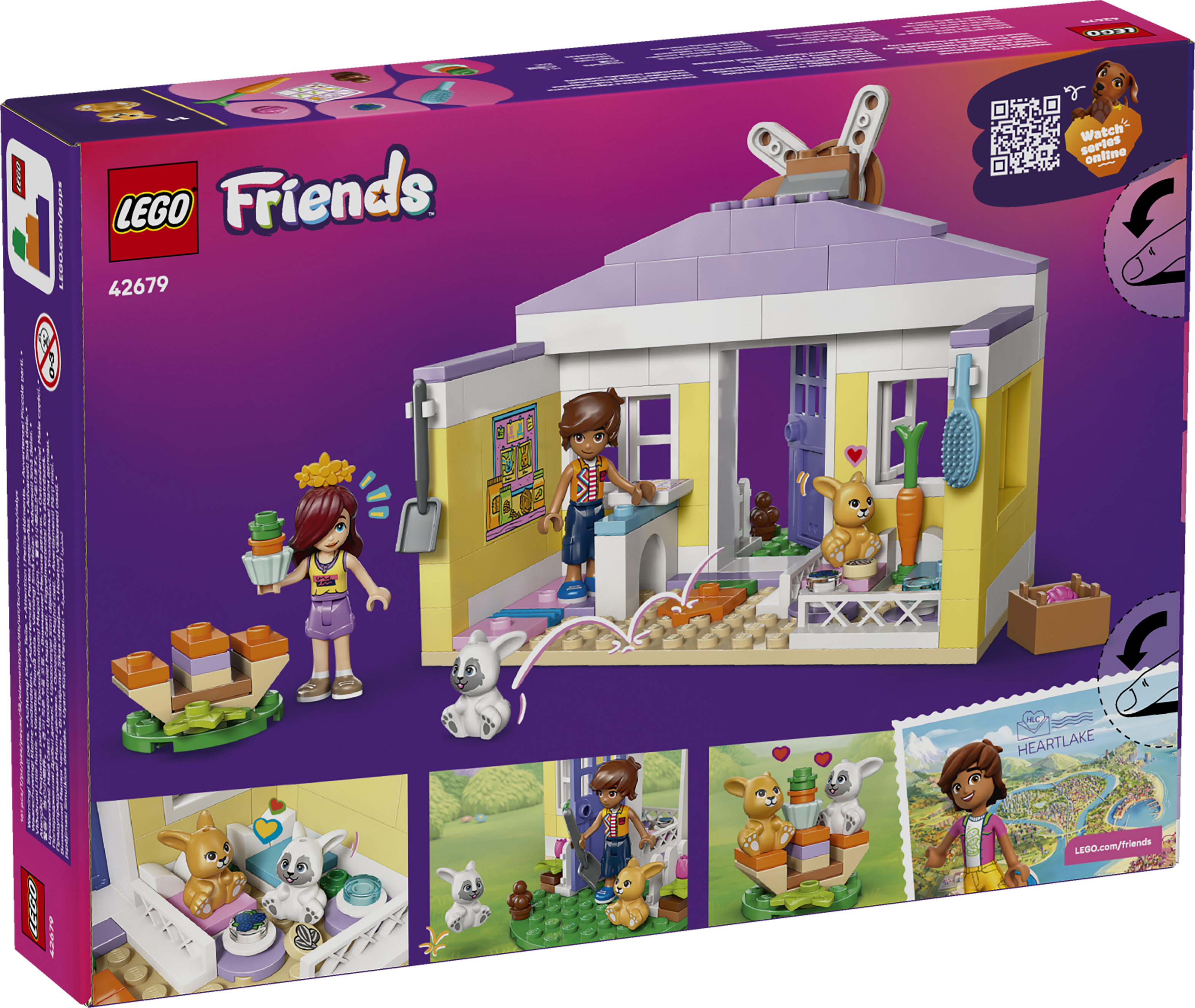 LEGO 42679 HOTEL DE CONEJITOS DE HEARTLAKE CITY FRIENDS - 3