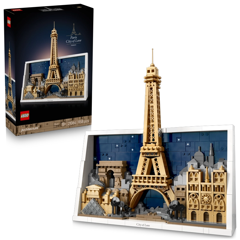 LEGO 21064 PARIS: CIUDAD DEL AMOR ARCHITECTURE - 2