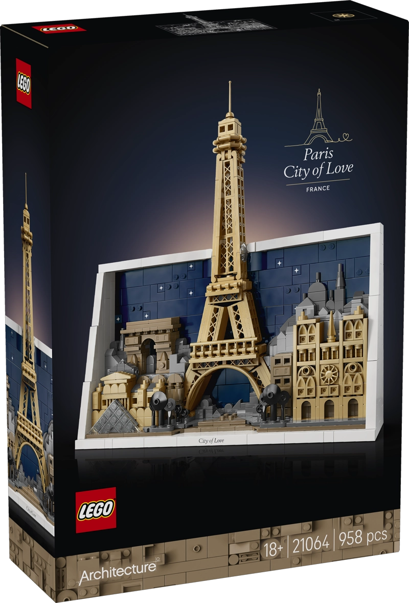 LEGO 21064 PARIS: CIUDAD DEL AMOR ARCHITECTURE - 3