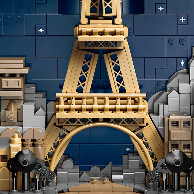 LEGO 21064 PARIS: CIUDAD DEL AMOR ARCHITECTURE - 4
