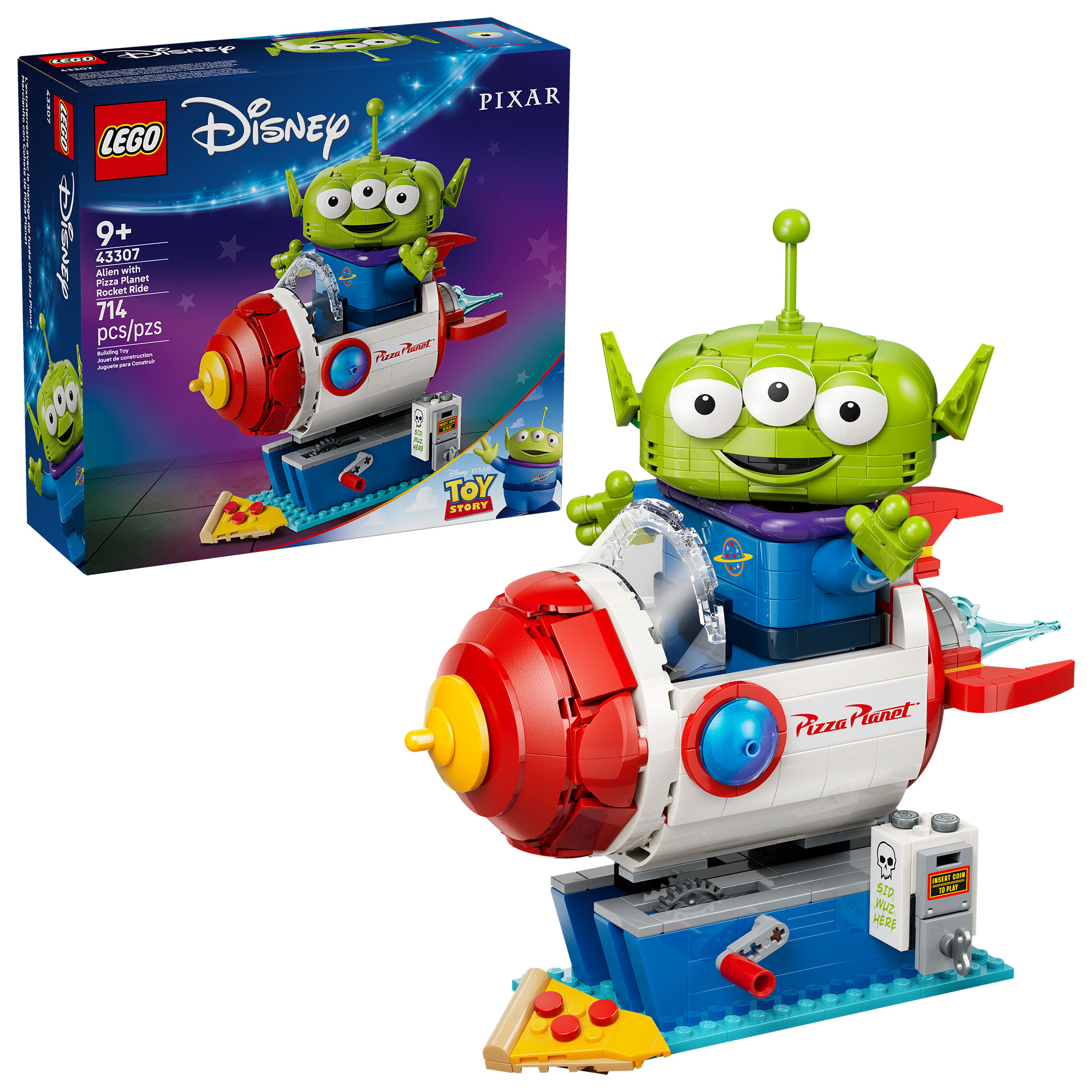 LEGO 43307 MARCIANITO CON COHETE DE PIZZA PLANET TOY STORY - 2