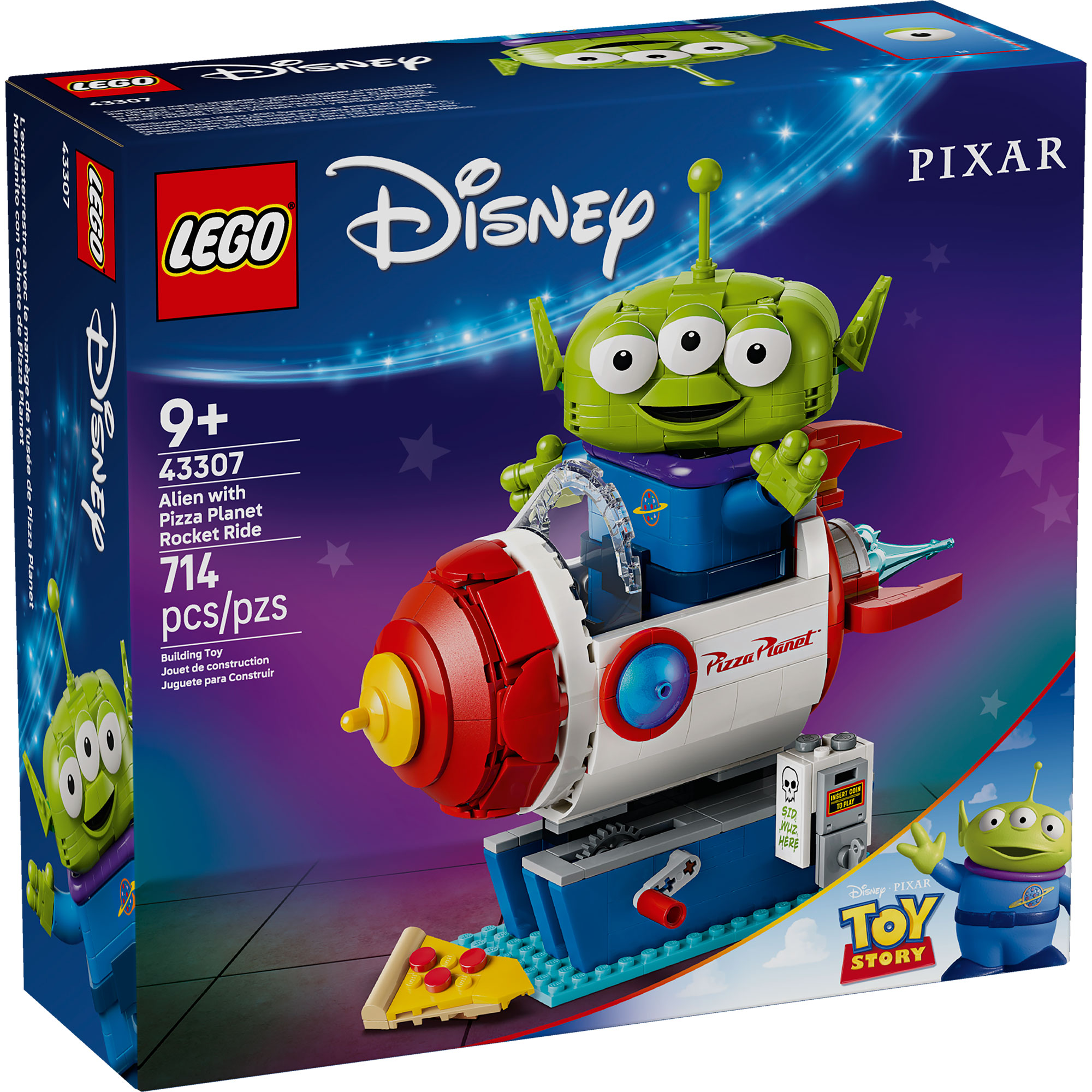 LEGO 43307 MARCIANITO CON COHETE DE PIZZA PLANET TOY STORY - 3