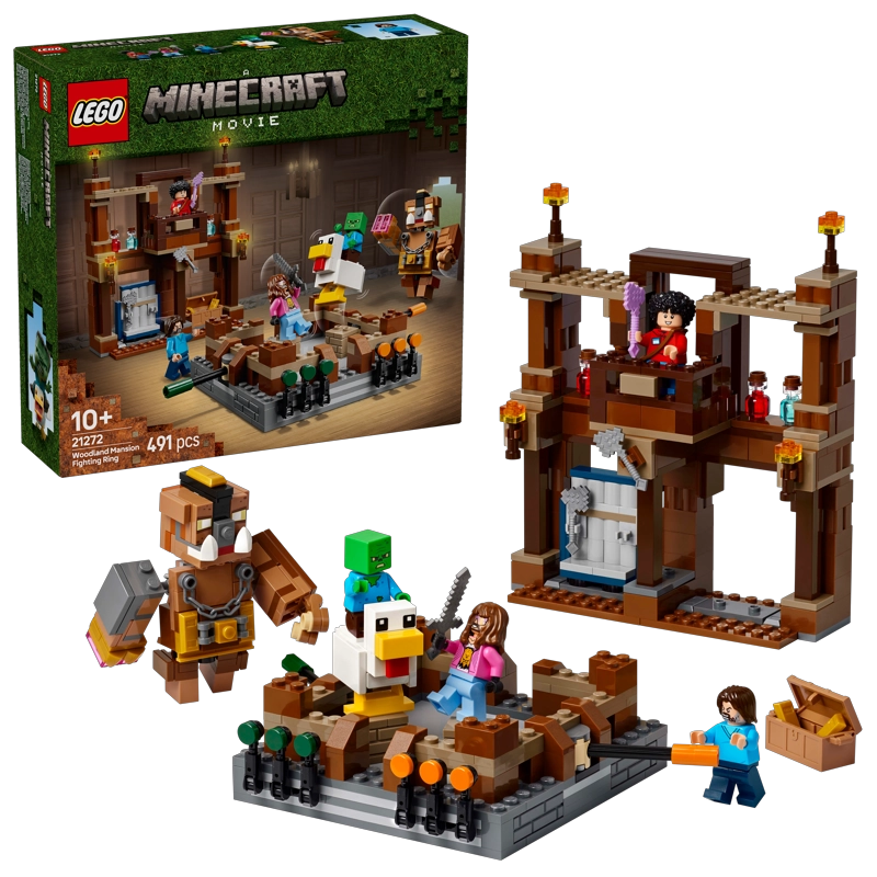 LEGO 21272 EL RING DE COMBATE DE LA MANSION DEL BOSQUE - 2