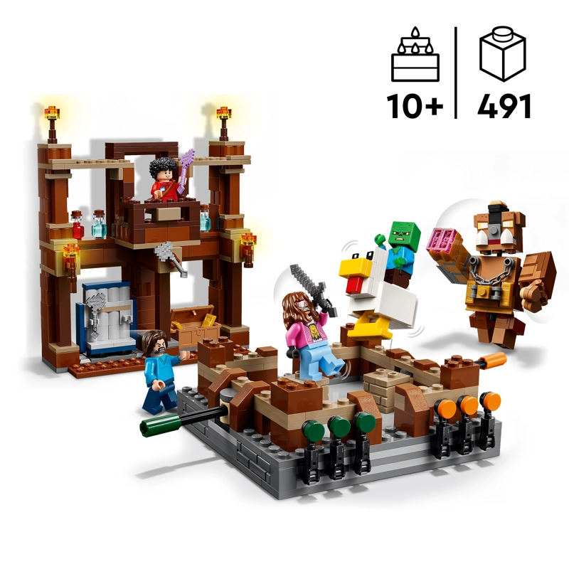 LEGO 21272 EL RING DE COMBATE DE LA MANSION DEL BOSQUE - 4