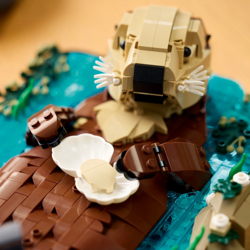 LEGO 21366 NUTRIAS MARINAS A FLOTE LEGO IDEAS - 4