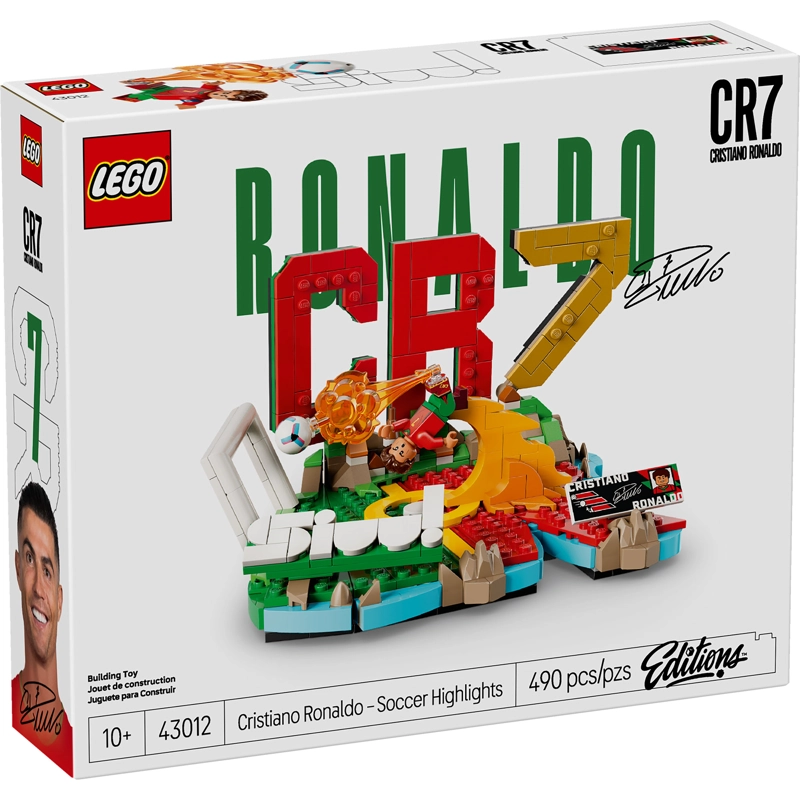 LEGO 43012 CRISTIANO RONALDO: FENOMENOS DEL FUTBOL - 1