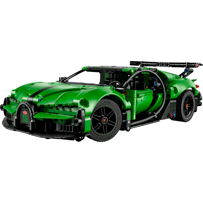 LEGO 42241 HIPERAUTO BUGATTI CHIRON PUR SPORT VERDE TECHNIC - 2