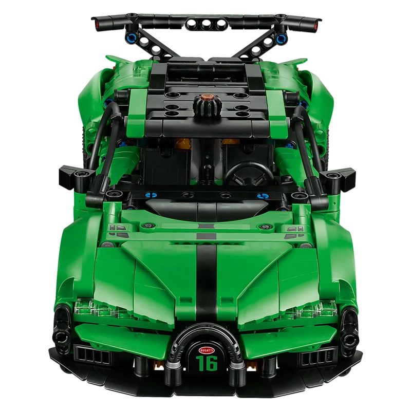LEGO 42241 HIPERAUTO BUGATTI CHIRON PUR SPORT VERDE TECHNIC - 3