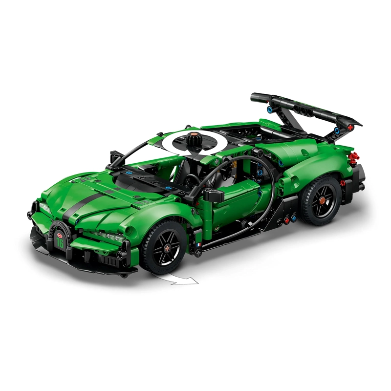 LEGO 42241 HIPERAUTO BUGATTI CHIRON PUR SPORT VERDE TECHNIC - 4