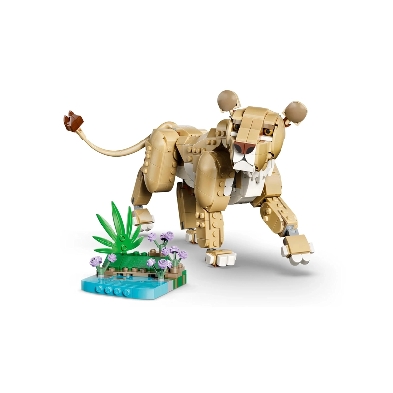 LEGO 31386 FAUNA SALVAJE: LEON MAJESTUOSO CREATOR - 3