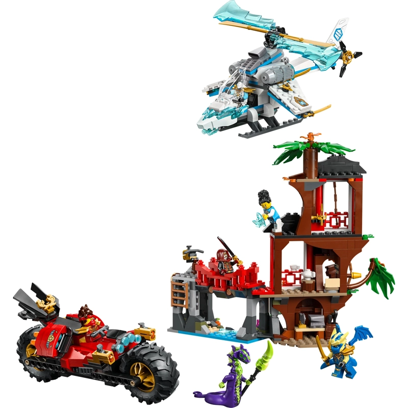 LEGO 71857 BATALLA DE VEHICULOS NINJA JUNTO A LA CASA ARBOL - 2