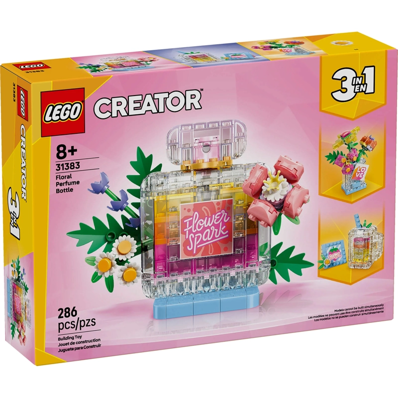 LEGO 31383 FRASCO DECORATIVO DE PERFUME FLORAL CREATOR - 1